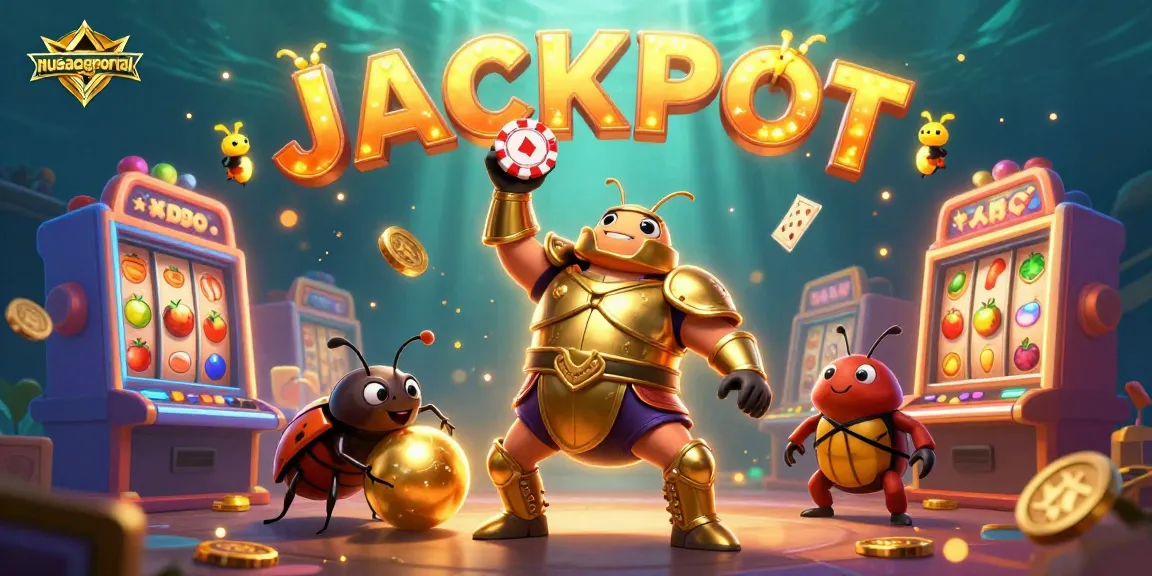 Engage with nusaggportal's exhilarating slots experience, featuring vibrant characters and dynamic casino elements.