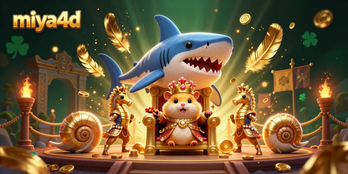 Miya4d offers gamers a grand casino experience with vibrant elements in a dynamic 3D scene.