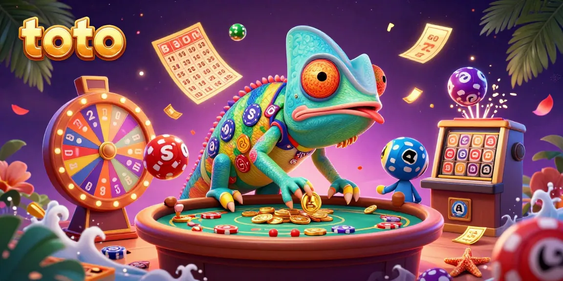 Toto memberikan pengalaman menarik di kasino dengan keceriaan bola lotere dan suasana yang hidup.