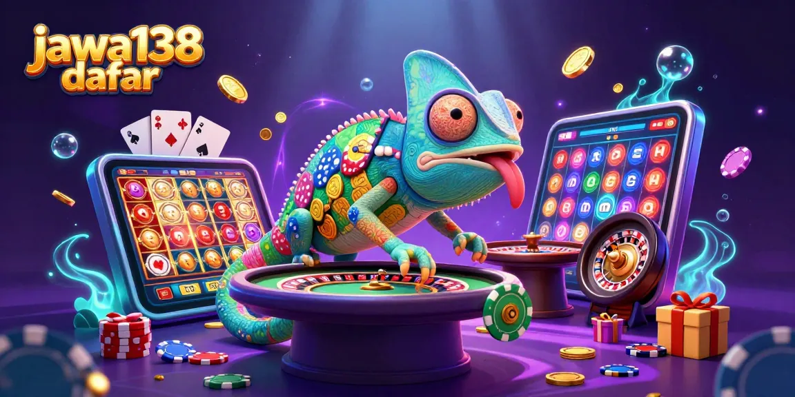 Experience thrilling action at jawa138 daftar, featuring vibrant casino elements and engaging games.