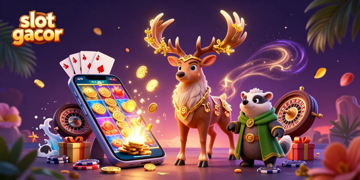 Rasakan keseruan bermain slot gacor dengan ilustrasi 3D yang penuh detail dan elemen menarik.
