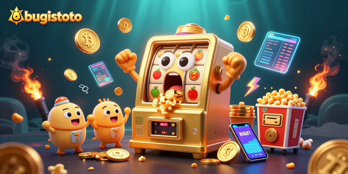 Menangkan jackpot di bugistoto dengan mesin slot emas yang ceria dan koin berkilau!