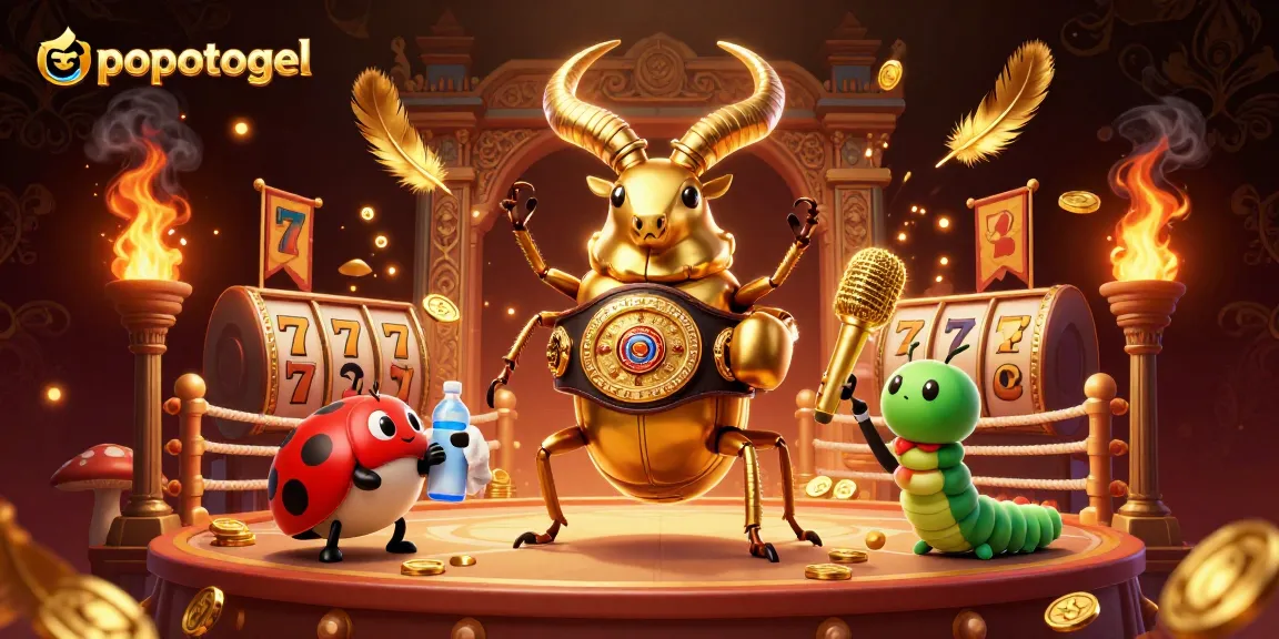 Experience the thrill of popotogel with dynamic 3D betting characters in an electrifying atmosphere.